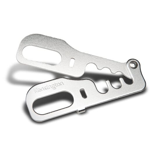 Kensington - K64519US CABLESAVER – Multi-Device CableSaver Desk Mount Security Anchor, Steel Cable Trap Secures