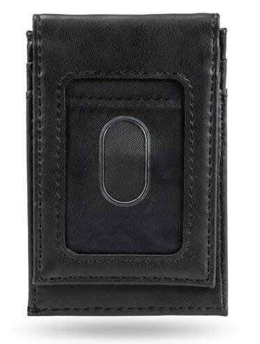 Alt View 1. Rico Industries - Missouri Tigers Laser Engraved Black Front Pocket Wallet/Money Clip - Multi.