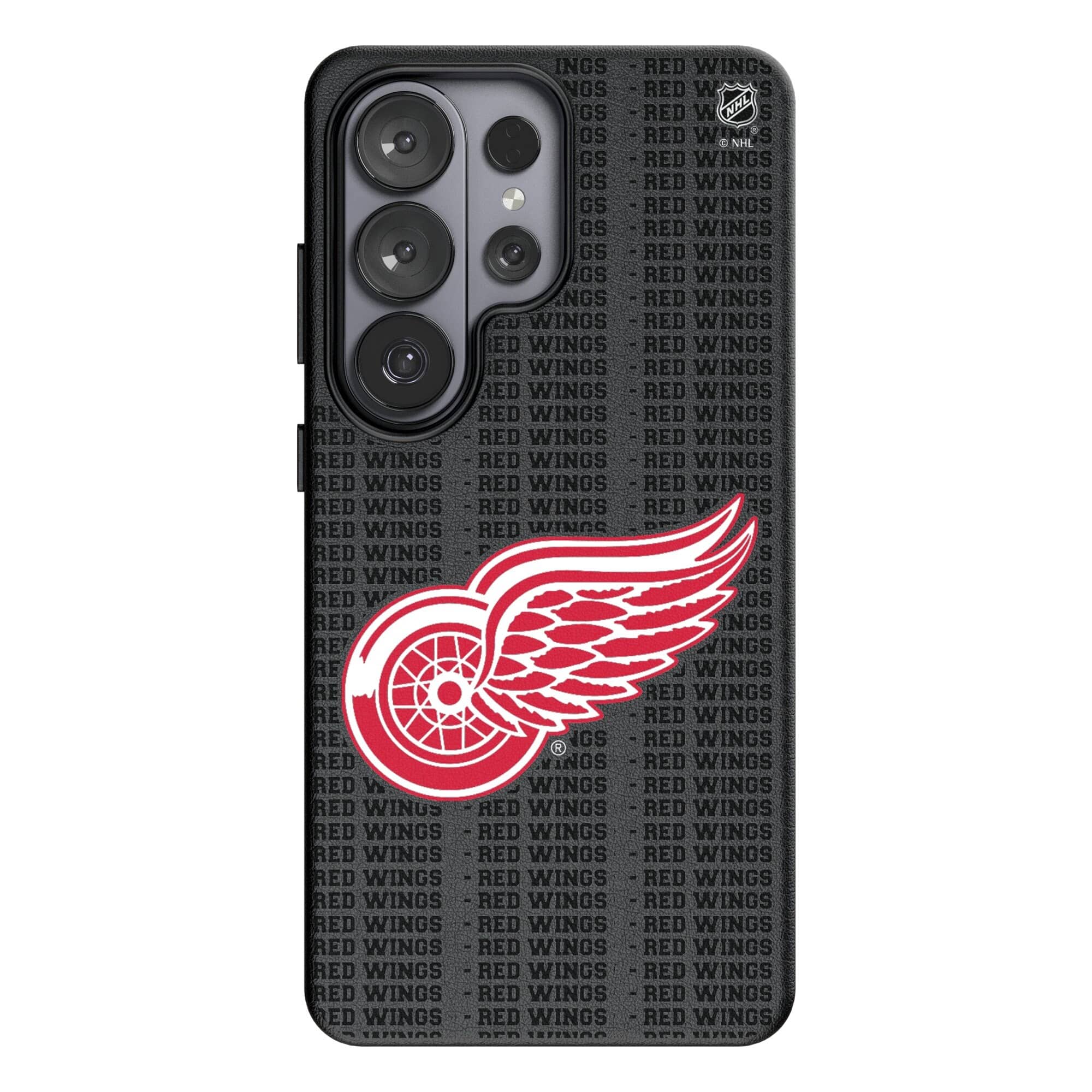 Keyscaper - NHL - Detroit Red Wings Text Backdrop Galaxy Magnetic Bump Case - S26 Plus - Black price history on PriceWatchPro