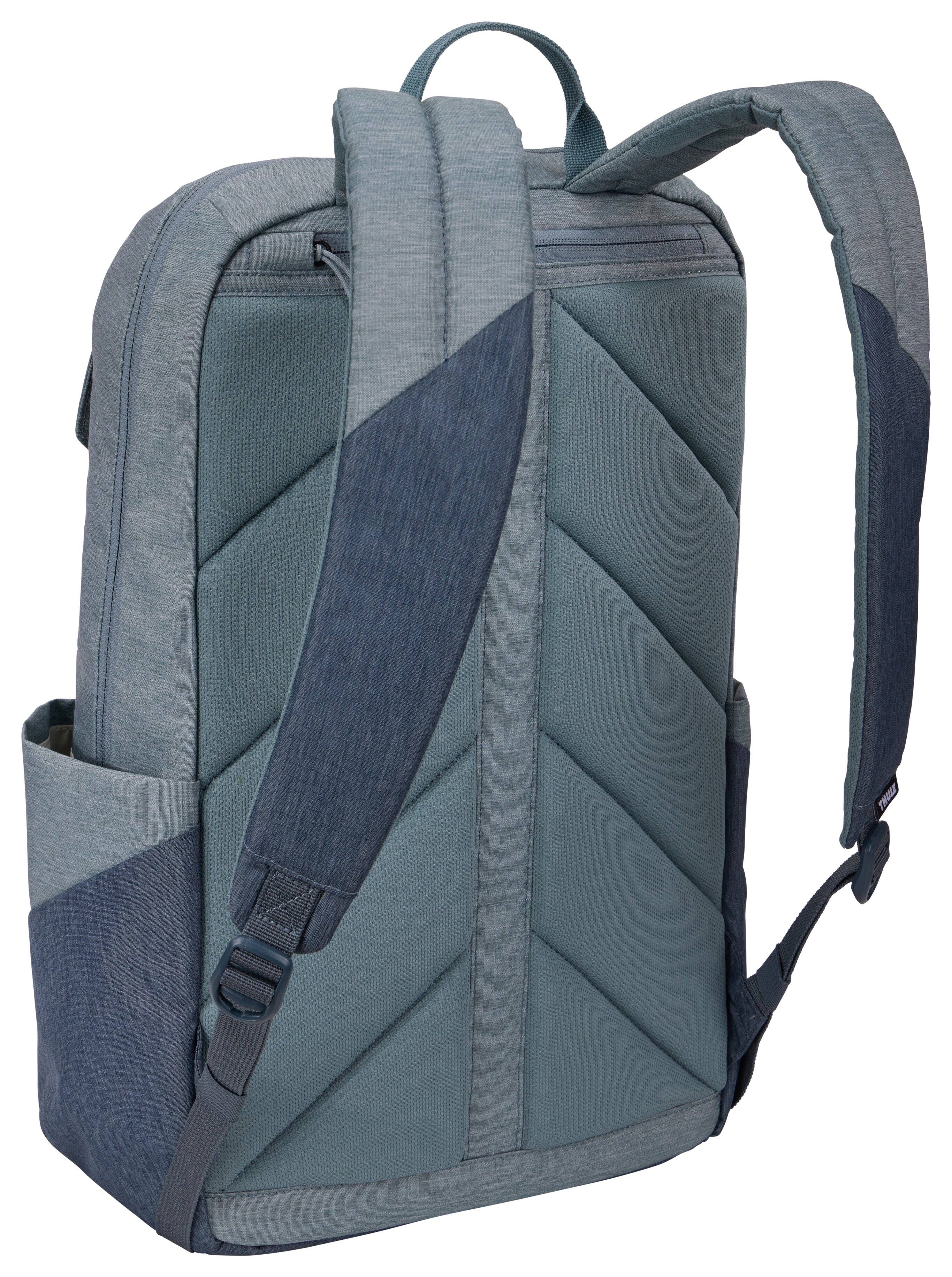Alt View 2. Thule - Lithos Backpack 20L - POND GRAY/DARK SLATE.