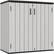 Front. Decksplore - Outdoor Vertical Storage Shed Outdoor Storage Cabinet Waterproof,Resin Sheds Outdoor Storage Clearance for Garden,Patio - Grey.