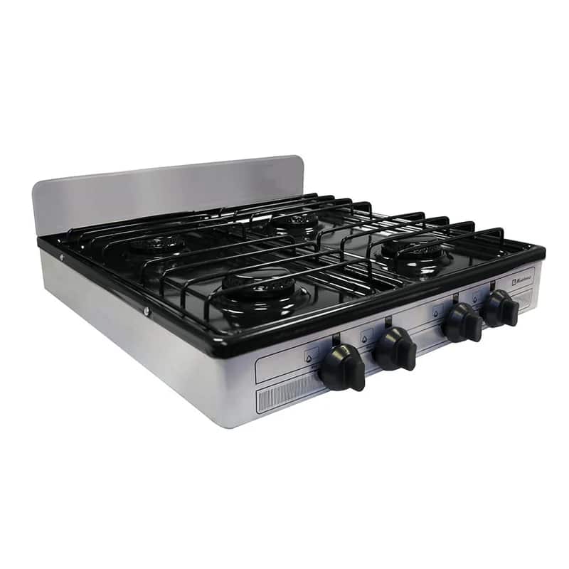 Koblenz - Outdoor 4-Burner Gas Stove Top Great for Camping and Tailgating