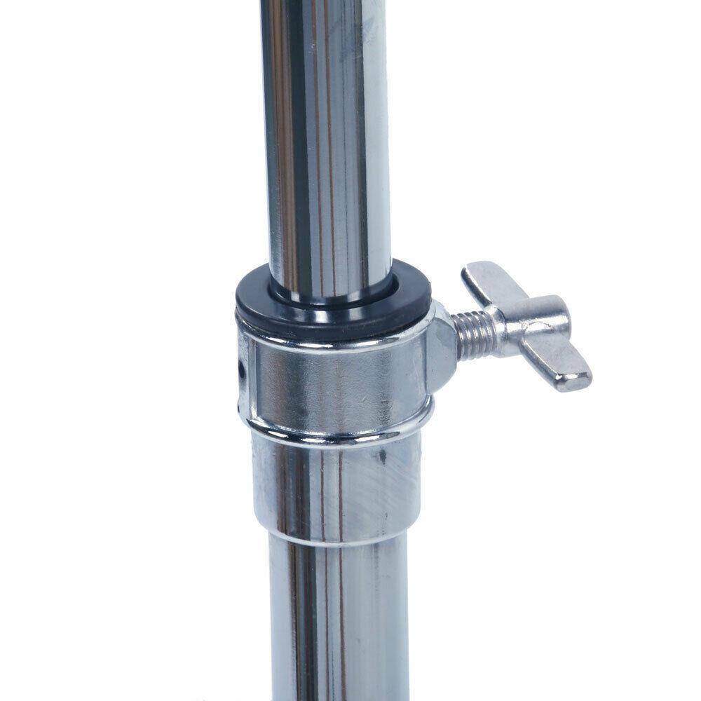 Alt View 3. Winado - Double Tom Drum Stand with Adjustable Height 21.6" to 54.86", Premium Stainless Steel Frame, Double Braced Legs, Rubber.