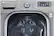 Alt View 3. LG - 4.5 Cu. Ft. 14-Cycle Ultralarge-Capacity High-Efficiency Steam Front-Loading Washer - Graphite Steel.