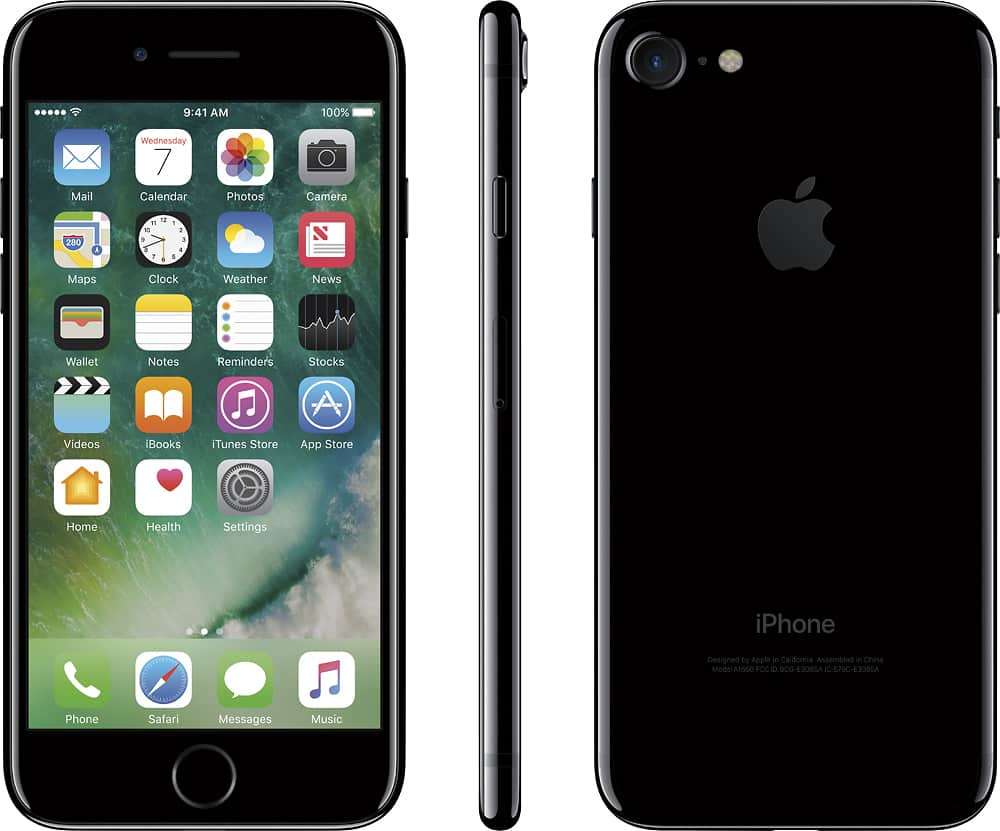 iPhone 7 Black 128 GB au-