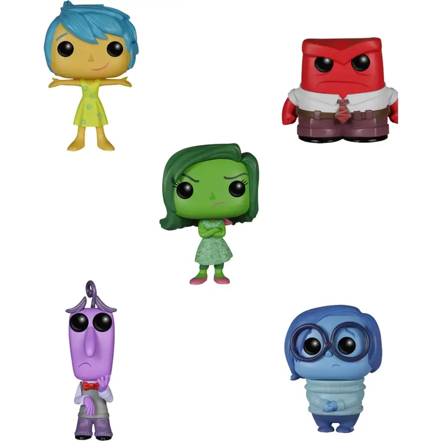 Funko Inside Out POP! Disney/Pixar Vinyl Collectors Set: Sadness, Joy ...