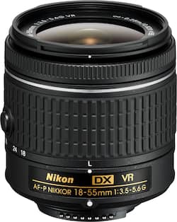 Nikon AF P DX NIKKOR 18 55mm f/3.5 5.6G VR Zoom Lens for APS C F Nikon AF P DX NIKKOR 18 55mm f/3.5 5.6G VR Zoom Lens for APS C F