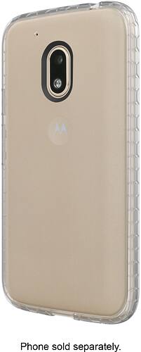 Incipio - Octane Case for Motorola MOTO G (4th Gen) Play - Clear/Frost - Larger Front