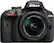 Front. Nikon - D3400 DSLR Camera with AF-P DX NIKKOR 18-55mm f/3.5-5.6G VR Lens - Black.