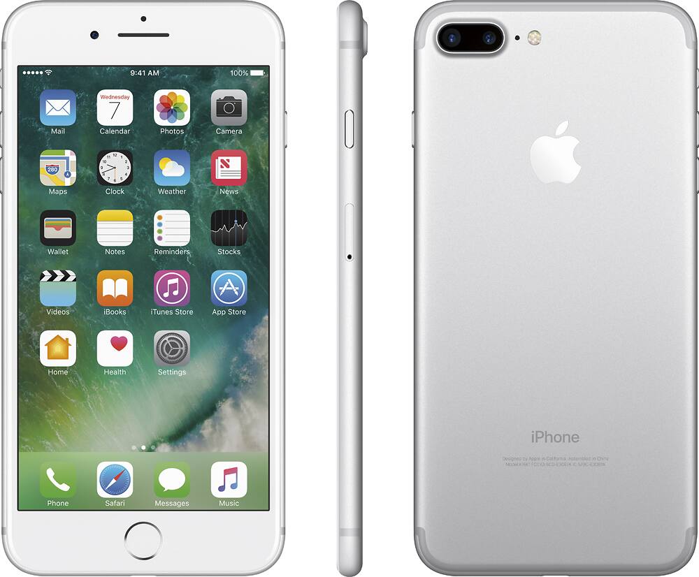 Best Buy: Apple iPhone 7 Plus 128GB Silver MN492LL/A