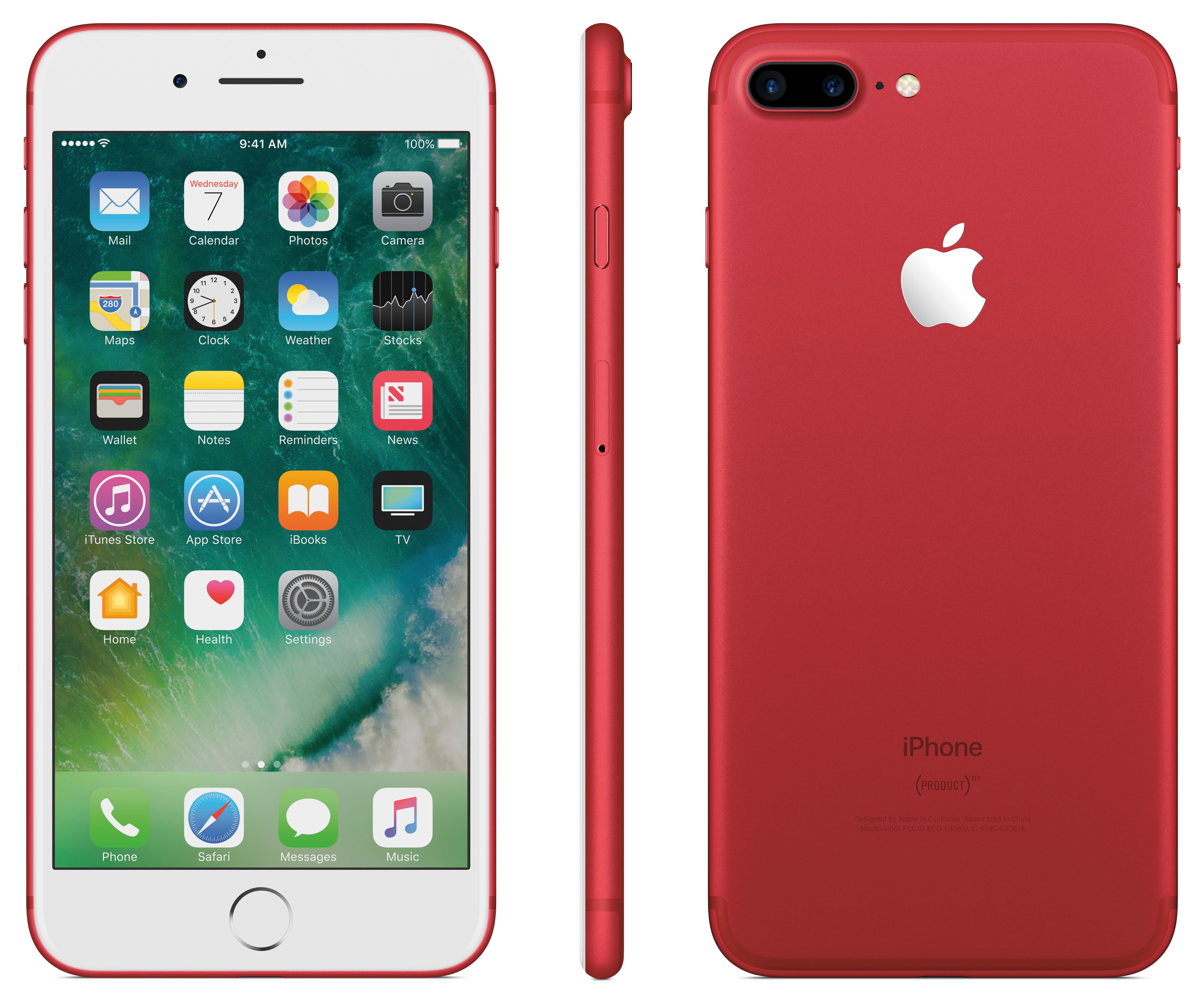 Best Buy: Apple iPhone 7 Plus 256GB (PRODUCT)RED (Unlocked) MPR52LL/A