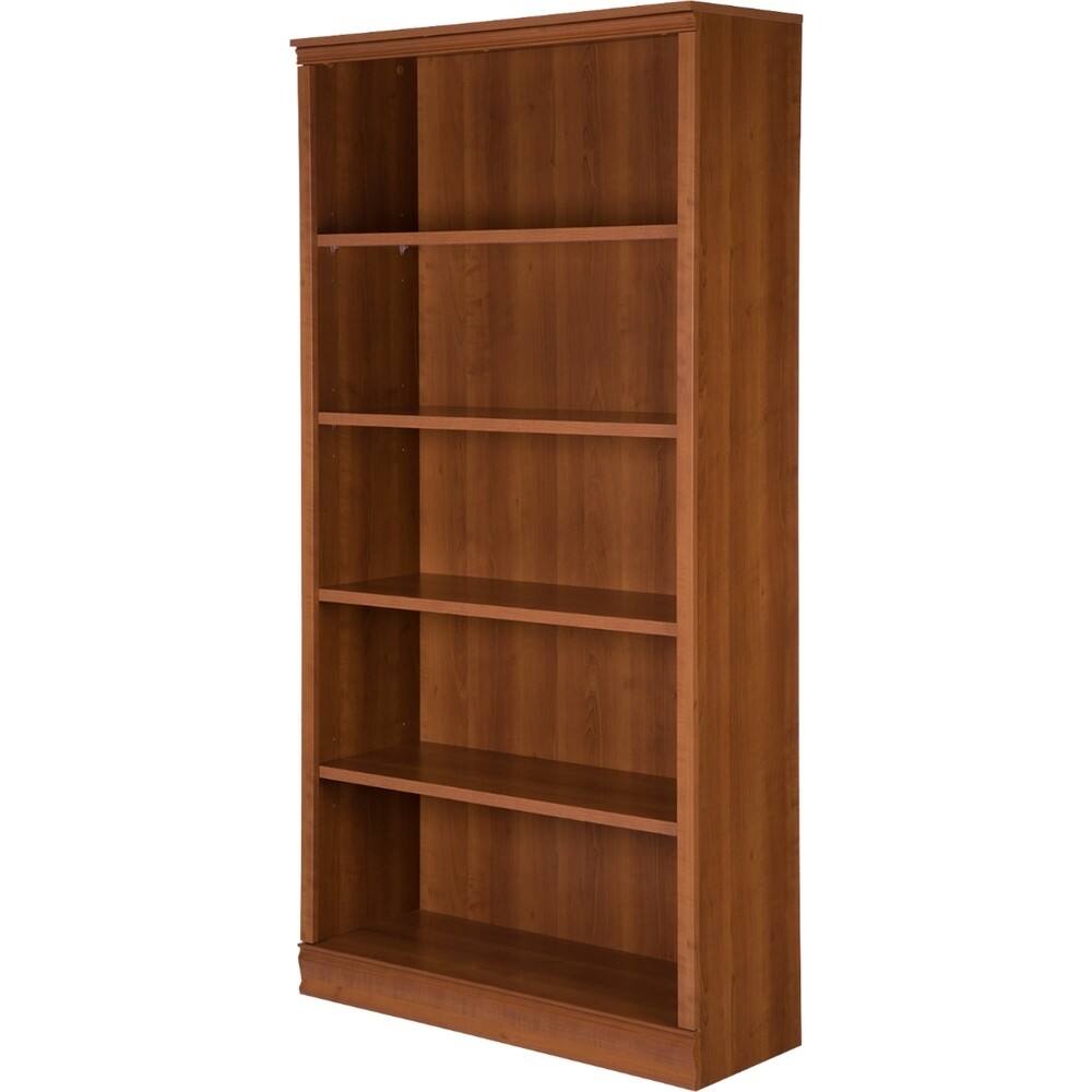 Best Buy: South Shore Morgan 5-Shelf Bookcase Morgan Cherry 10146