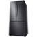 Alt View Zoom 11. Samsung - 30" Wide, 22 cu. ft. French Door  Fingerprint Resistant Refrigerator - Black stainless steel.