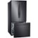 Alt View Zoom 12. Samsung - 30" Wide, 22 cu. ft. French Door  Fingerprint Resistant Refrigerator - Black stainless steel.