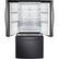 Alt View 13. Samsung - 30" Wide, 22 cu. ft. French Door Fingerprint Resistant Refrigerator - Black stainless steel.