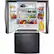 Alt View 19. Samsung - 30" Wide, 22 cu. ft. French Door Fingerprint Resistant Refrigerator - Black stainless steel.
