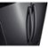 Alt View Zoom 5. Samsung - 30" Wide, 22 cu. ft. French Door  Fingerprint Resistant Refrigerator - Black stainless steel.