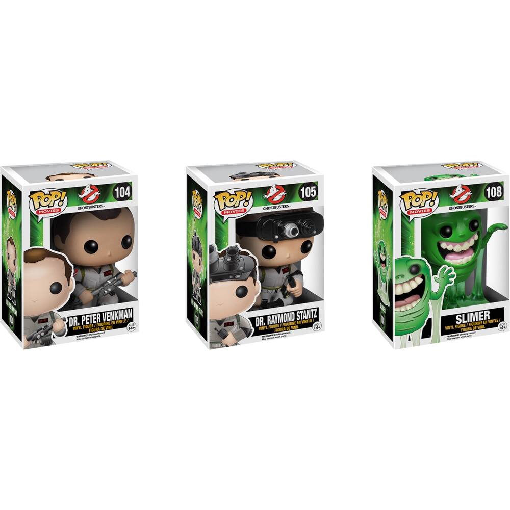 Best Buy: Funko Ghostbusters POP! Movies: Vinyl Collectors Set: Dr ...