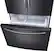 Alt View 11. Samsung - 25.5 Cu. Ft. French Door Fingerprint Resistant Refrigerator with Internal Water Dispenser - Black Stainless Steel.