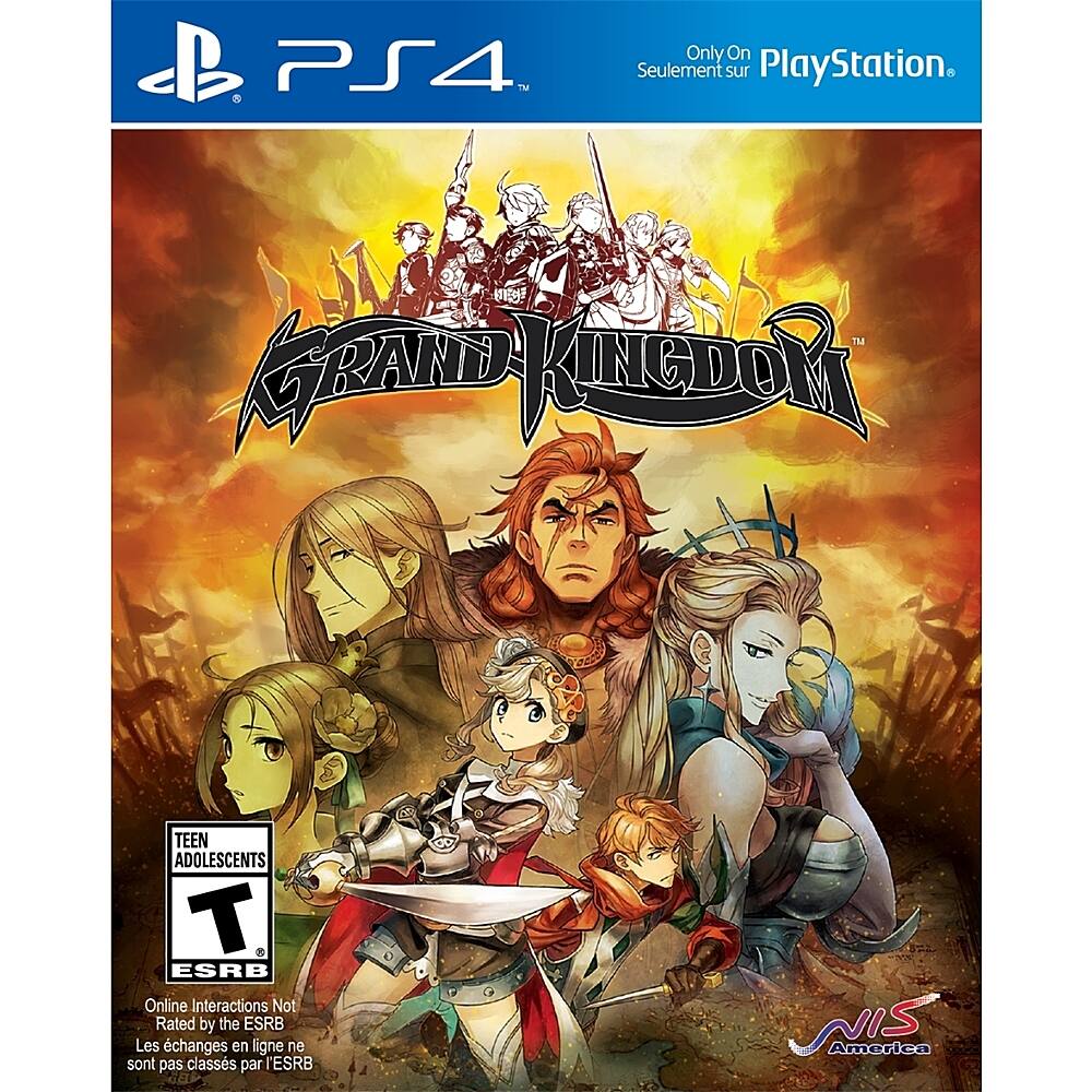 Front. NIS America - Grand Kingdom - PRE-OWNED.