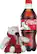 Front. Coca-Cola - Plush Polar Bear - White.