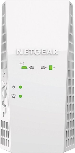 lovende at føre Læge NETGEAR Nighthawk AC1900 Dual-Band Wi-Fi Range Extender White EX6400-100NAS  - Best Buy