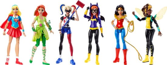 Mattel DC super hero girl 6 pc