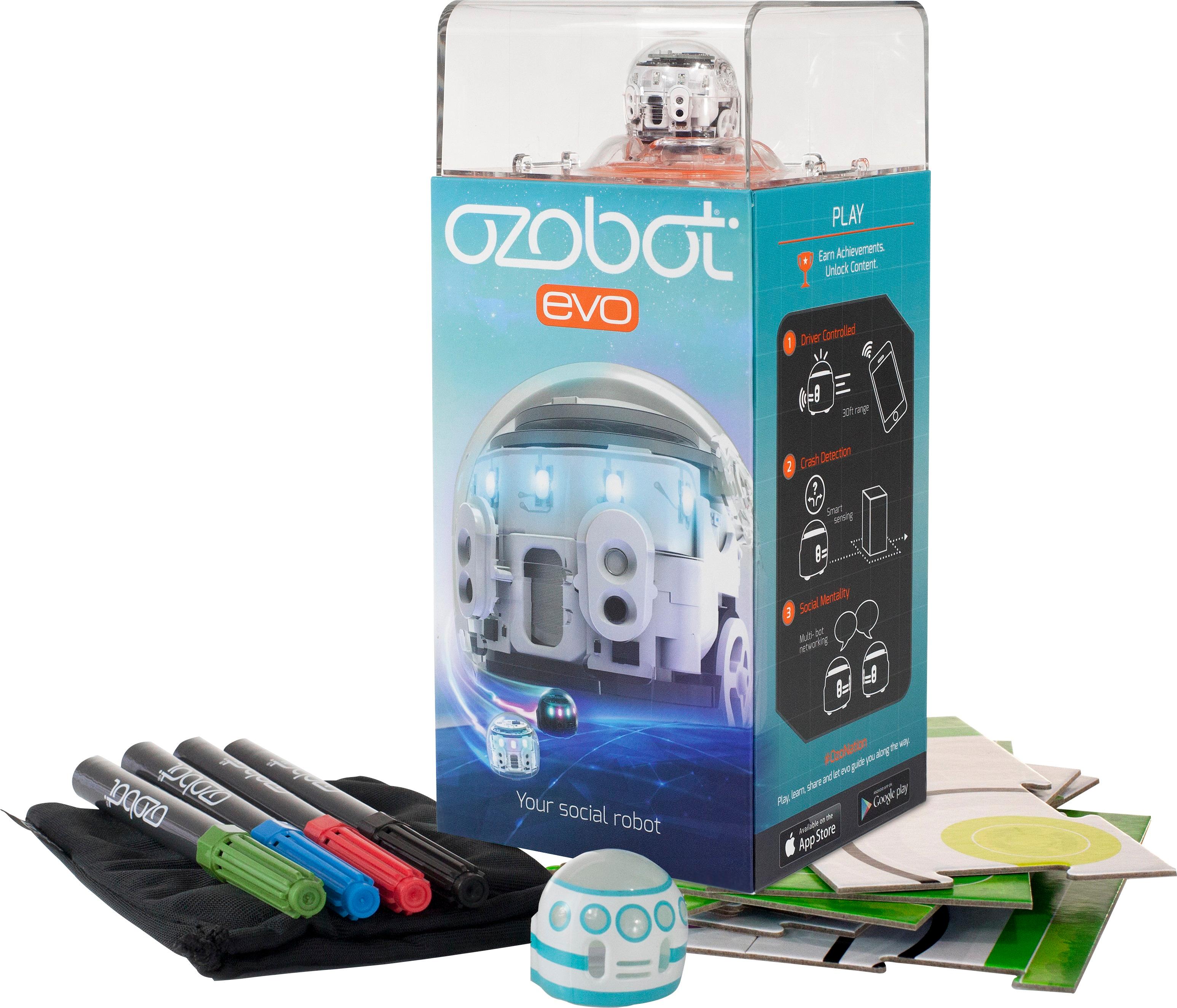 Ozobot STEM Robot Toy Starter Pack - Crystal White for sale online