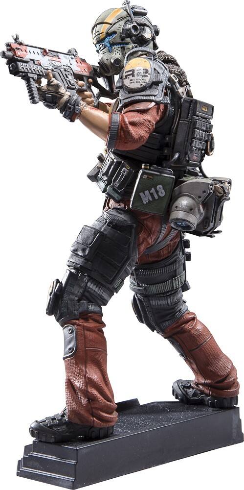 Alt View 17. McFarlane Toys - Collector Color Tops Edition Titanfall 2: Pilot Jack Cooper - Multi.
