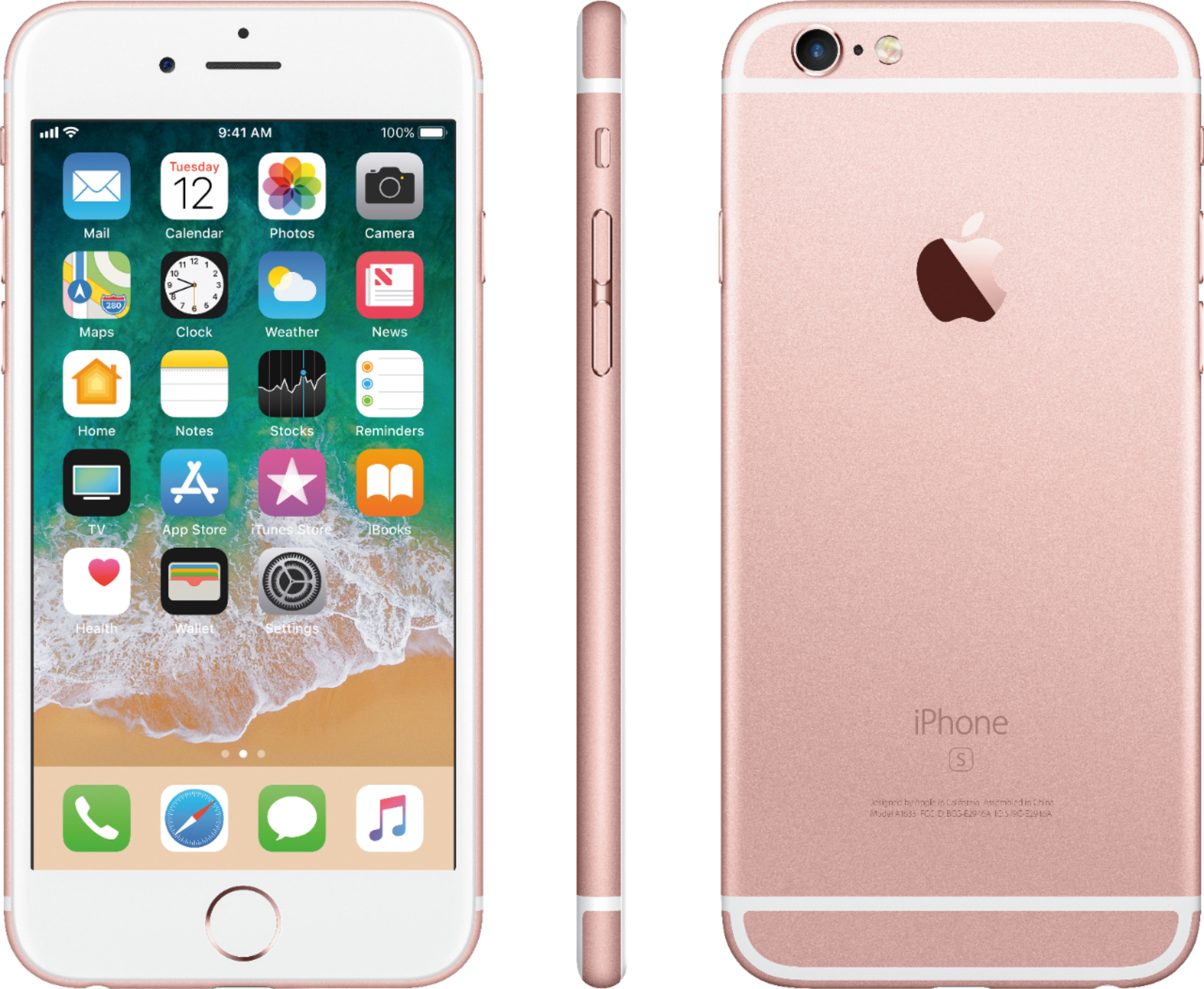 Best Buy: Apple iPhone 6s 32GB Rose Gold (AT&T) MN1L2LL/A