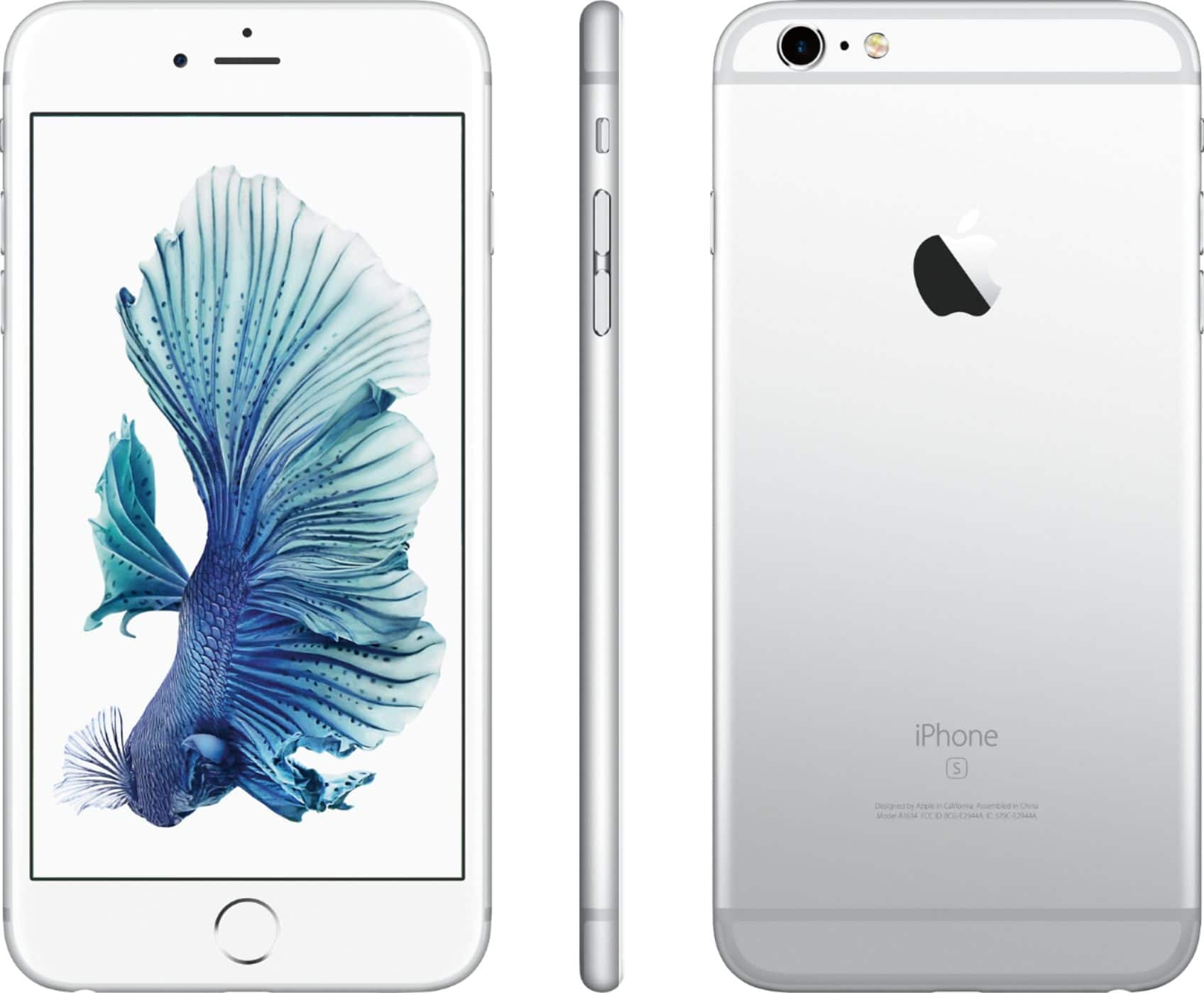 スタイリッシュシンプル iPhone 6s Plus Silver 64 GB Softbank