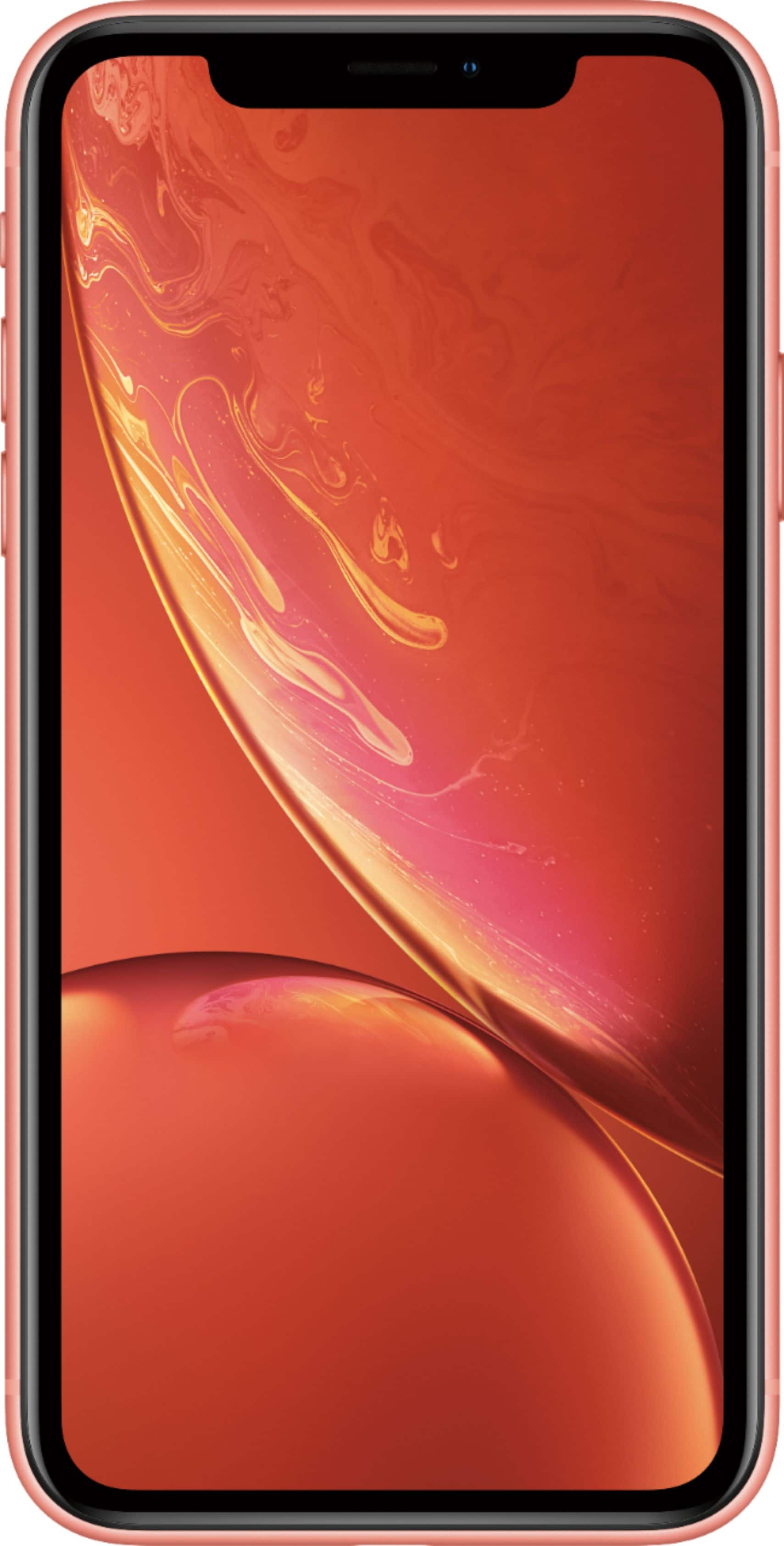 Apple Iphone Xr 128gb Coral At T Mt072ll A Best Buy