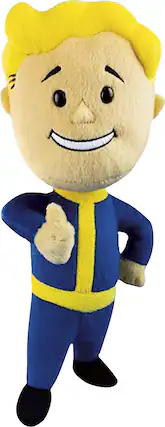 Front. Fallout - Fallout 4: Vault Boy 111 Thumbs up Plush Toy - Multicolor.