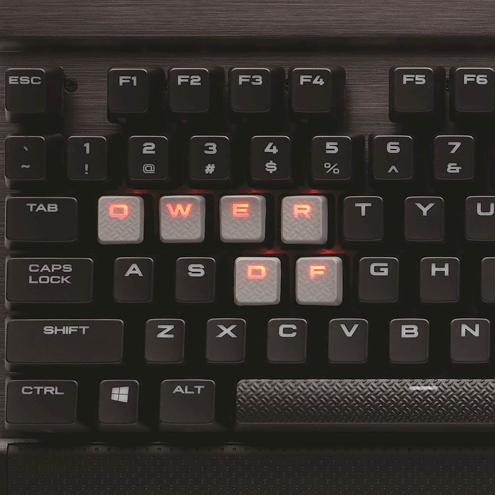 købmand fajance Med andre band Best Buy: CORSAIR K70 LUX Mechanical Gaming Keyboard Backlit Red LED Cherry  MX Red Anodized brushed aluminum CH-9101020-NA