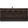 CORSAIR - LUX Mechanical Gaming Keyboard - Anodized brushed aluminum - Larger Front