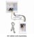 Alt View Zoom 11. PowerBridge - In-Wall Power and Cable Management - White.