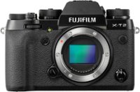 Front Zoom. Fujifilm - X-T2 Mirrorless Camera (Body Only) - Black.