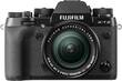 Fujifilm - X-T2 Mirrorless Camera with 18-55mm Lens - Black - Larger Front