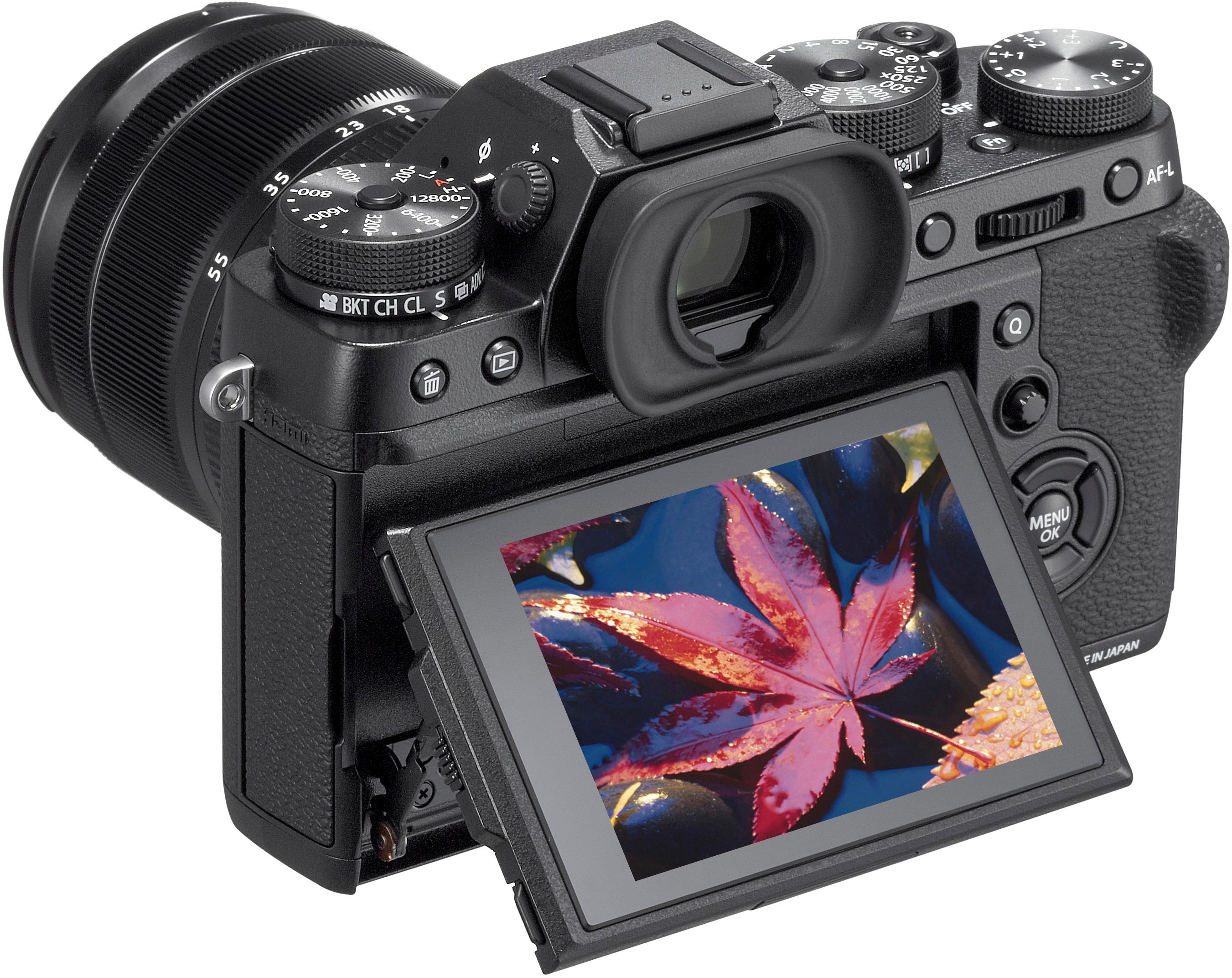 Best Buy: Fujifilm X-T2 Mirrorless Camera with 18-55mm Lens Black 