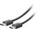 Front. Insignia™ - 6' 4K Ultra HD DisplayPort Cable - Black.