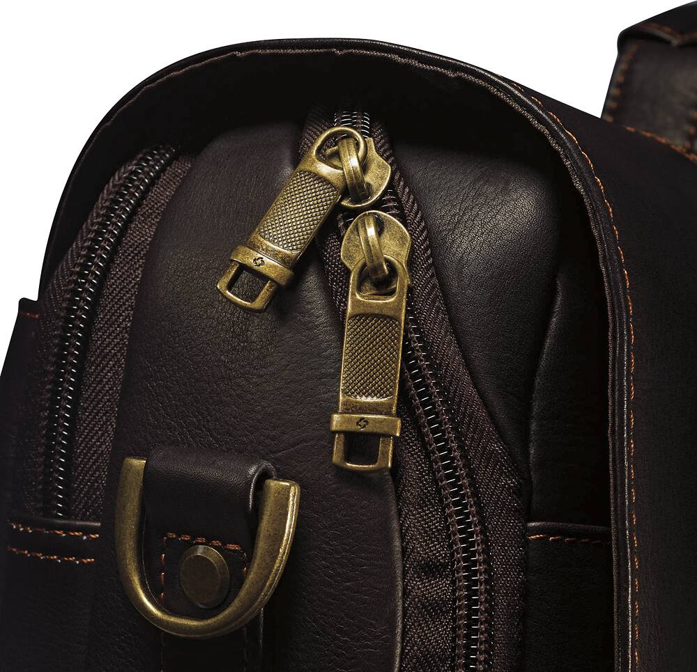 Customer Reviews Samsonite High Street Leather Flapover Laptop Case