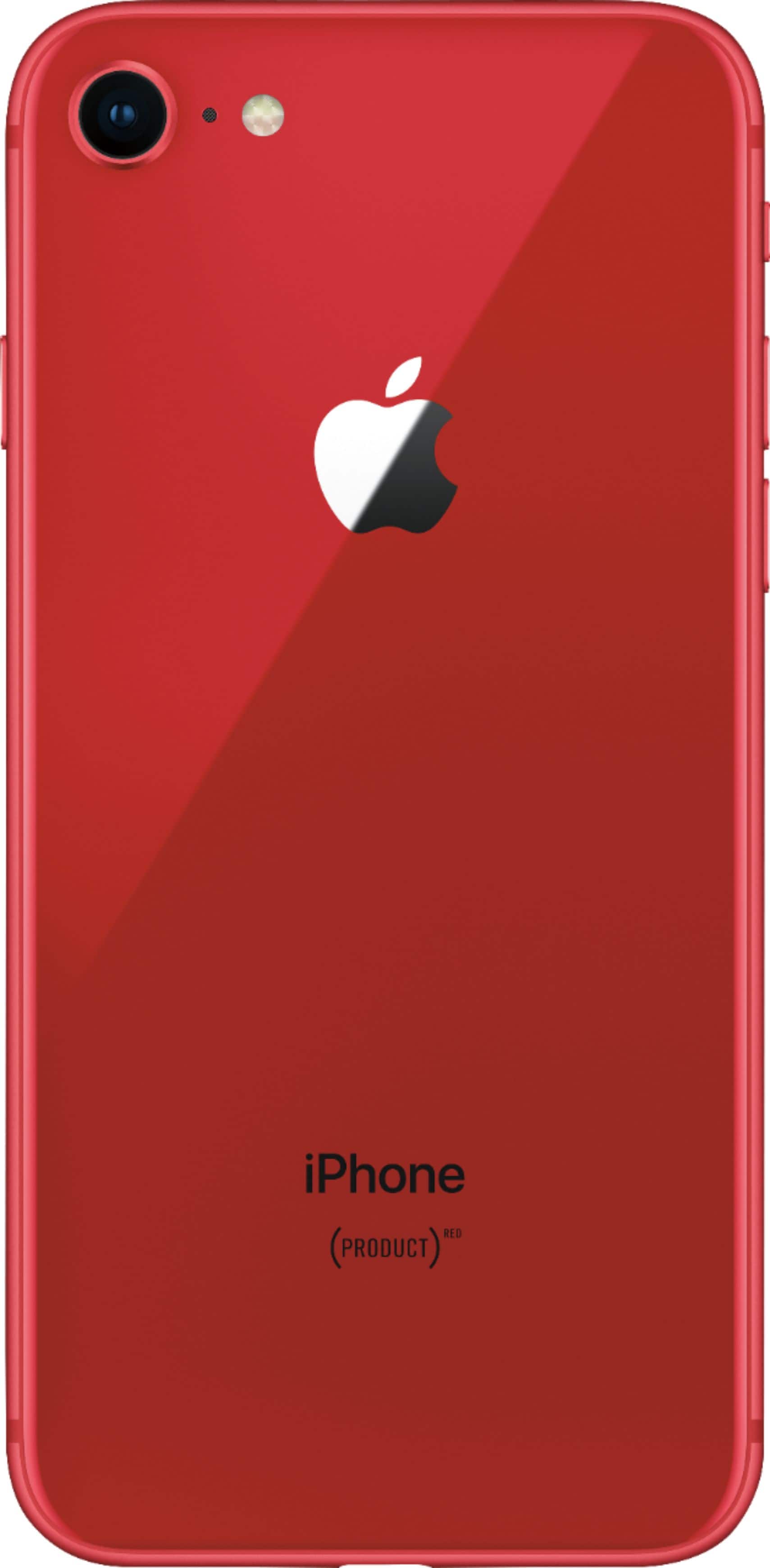 Back. Apple - iPhone 8 64GB - (PRODUCT)RED.