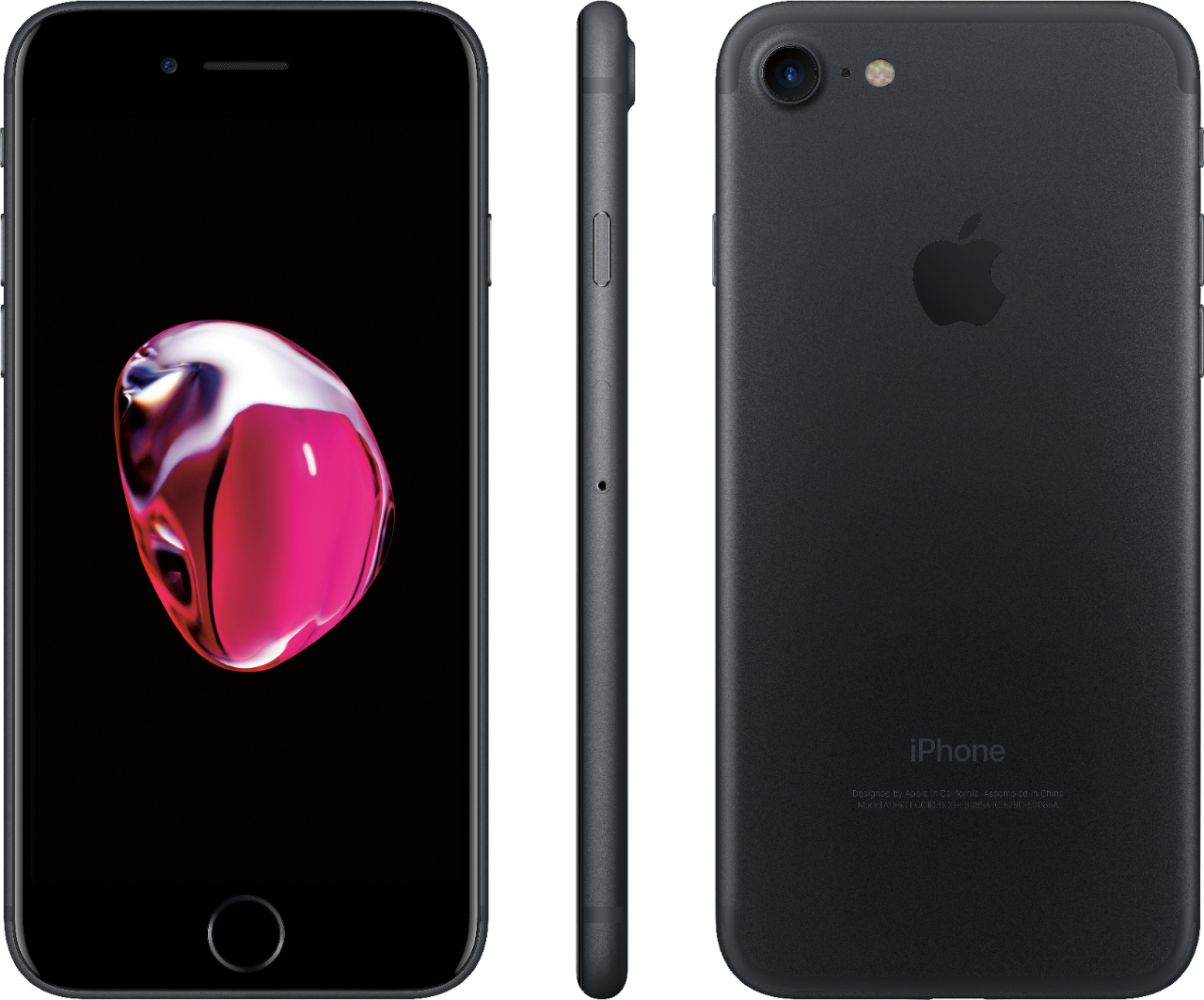 Best Buy Apple Iphone 7 32gb Black Sprint Mn8g2ll A