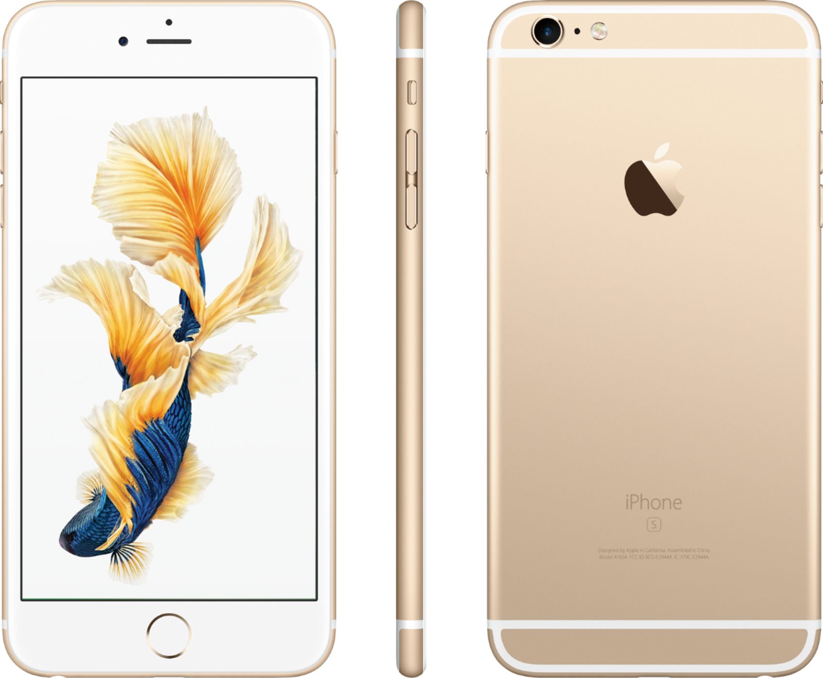 Apple iPhone 6s Plus 128GB Gold (Sprint) MKWH2LL/A - Best Buy