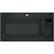 Front. GE - 2.1 Cu. Ft. Over-the-Range Microwave - Black on black.