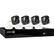 Front. Defender - 4-Channel, 4-Camera Wired 1080p 1TB DVR Surveillance System - Black/White.