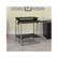 Alt View 13. Calico Designs - Stow Away Computer Desk - Silver/Black.