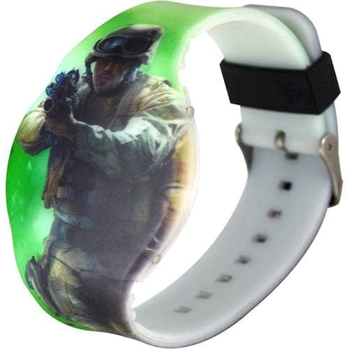 Call of Duty - LED Watch - Black & Green - Angle