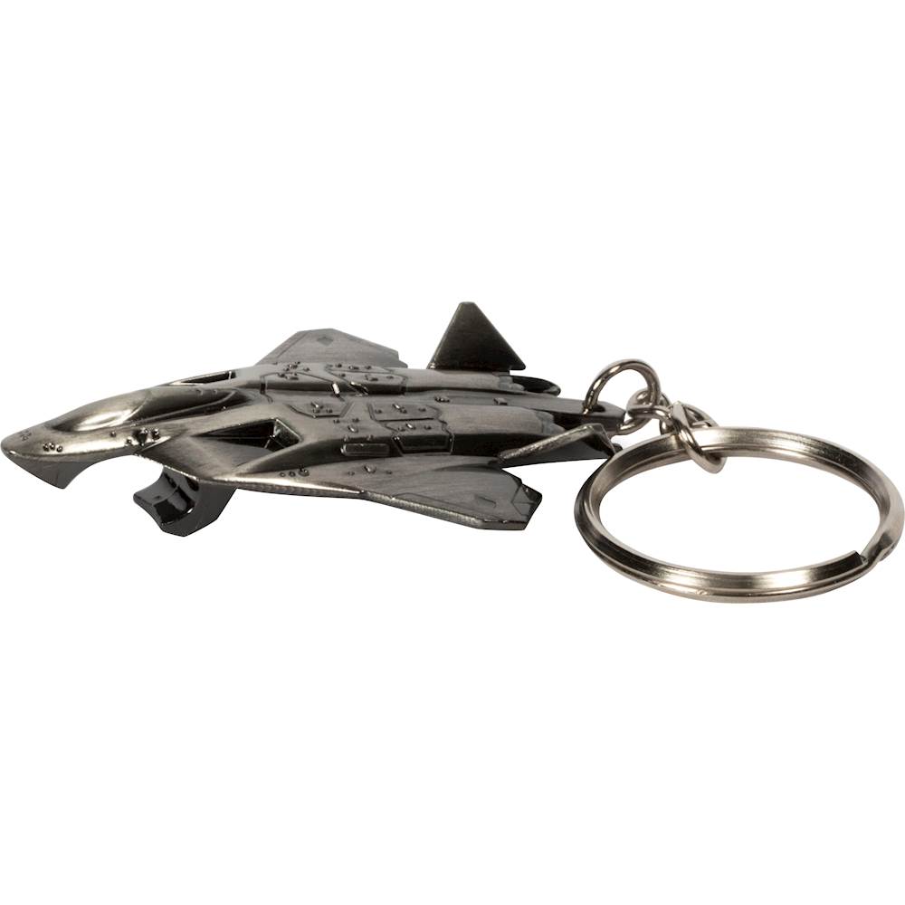 JETS (BLACK) BOTTLE OPENER KEYCHAIN