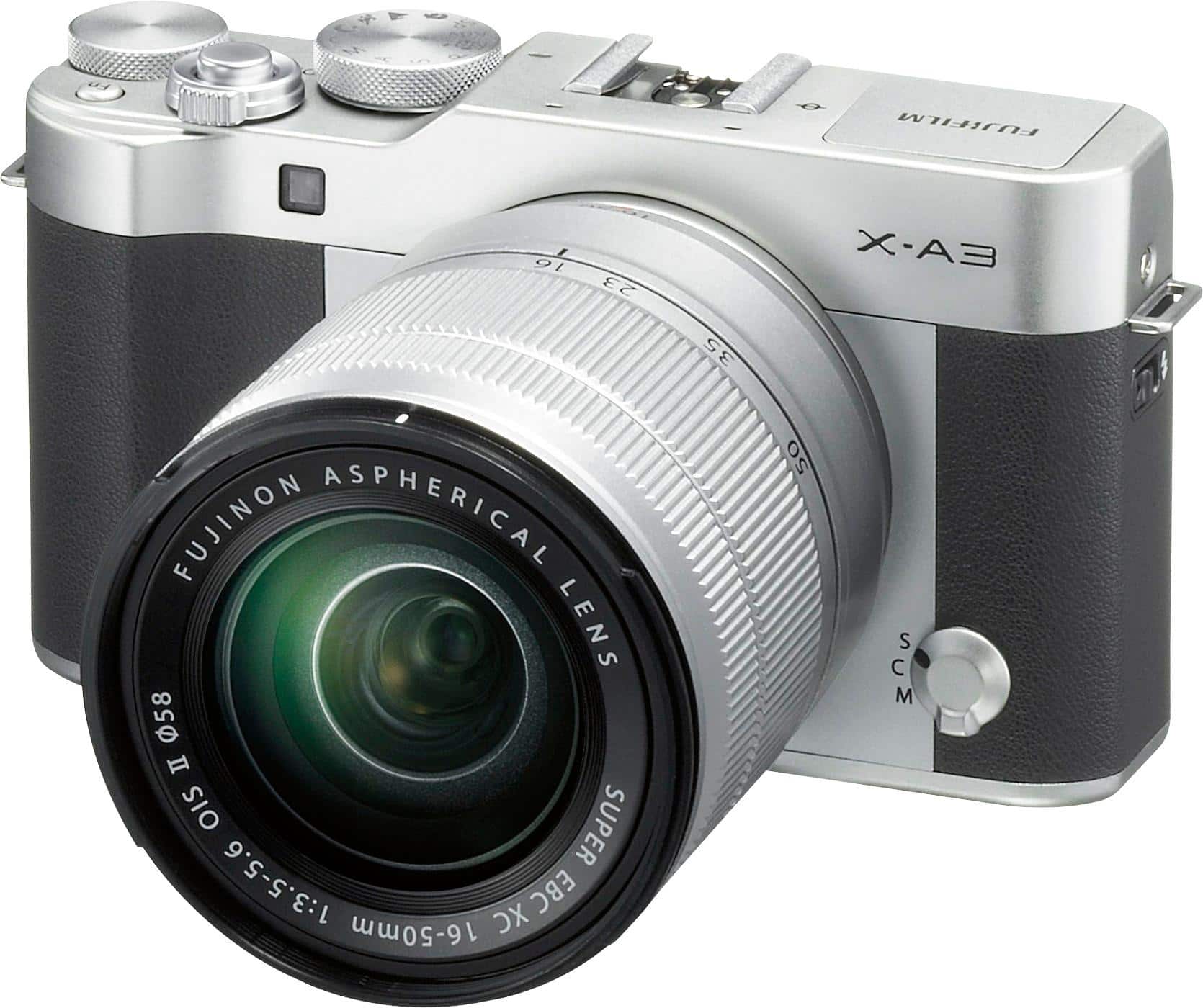 Customer Reviews Fujifilm XA3 Mirrorless Camera w/1650mm Lens Silver